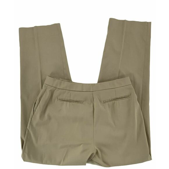 Talbots Pants Women's Size 10 Khaki Brown Stretch Pockets Casual Career Trouser - Picture 3 of 7